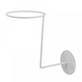 White Metal Hat Rack Holder Storage Display Stand